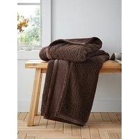 Catherine Lansfield So Soft Velvet Boucle Throw