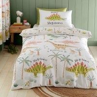 Catherine Lansfield Sleepy Dino Duvet Set- Single