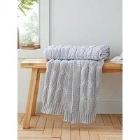 Catherine Lansfield Chunky Marl Knit Throw