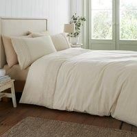 Catherine Lansfield Broderie Anglaise Duvet Cover Set