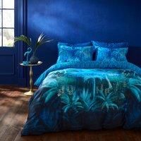 Matthew Williamson Midnight Palms 100% Cotton Sateen Duvet Set