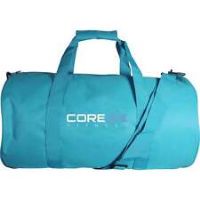 CoreX Fitness Barrel Holdall Blue Gym Travel Training Bag Workout