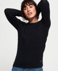 Superdry Womens Croyde Cable Knit Jumper