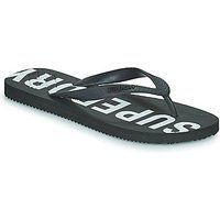 Superdry Men/'s Code Essential FLIP Flop, Black, Small UK