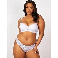 Boux Avenue Leah Brazilian - White