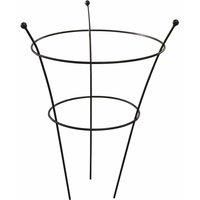 T&M Peony Herbaceous Climbing Plant Support Frame Garden Flower Stand Ring Cage