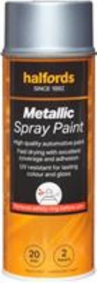 Halfords M3-630 Blue Metallic Car Spray Paint - 400Ml