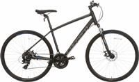 Carrera Crossfire 2 Mens Hybrid Bike 2020  Black, Small