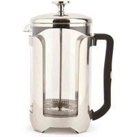 La Cafetiere Roma Stainless Steel 12 Cup Cafetiere Silver