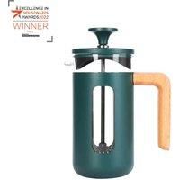 La Cafetière Pisa Stainless Steel Cafetière 3 Cup (Green)