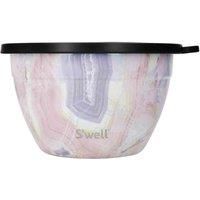 S'well Salad Bowl Kit, Geode Rose 1.9L - Salad Lunch Box with Condiment Containe