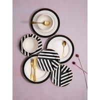 Mikasa Luxe Deco 12pc Fine China Dinner Set, Gift boxed