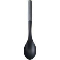 Soft Grip Basting Spoon - Charcoal Grey