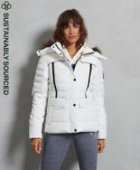 Superdry Womens Glacier Padded Jacket Size 8