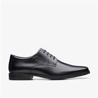 Clarks Men/'s Howard Walk Oxford, Black Leather, 5.5 UK