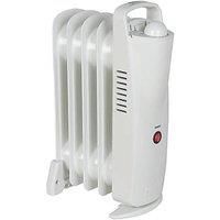 500W White OilFilled Radiator