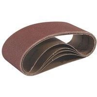 Titan Sanding Belt Unpunched 457 x 76mm 60 Grit 5 Pack (438PG)