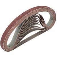 Titan Sanding Belt Unpunched 457 x 13mm 40 Grit 10 Pack (819PG)