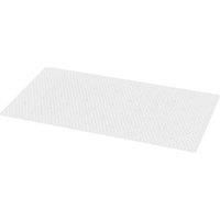 GoodHome Glomma White Thermoplastic Elastomer (Tpe) Anti-Slip Bath & Shower Mat (L)370mm (W)685mm