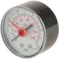 Flomasta Rear Connection Pressure Gauge 10bar (457FA)