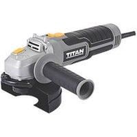 Titan Electric Angle Grinder 750W 240V 115mm M14 Adjustable Guard Side Handle