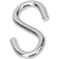 S-Hooks Steel 35 x 4mm 4 Pack (367FE)