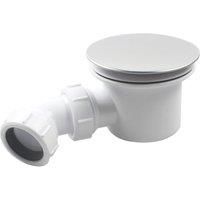 Flomasta Dome Shower Waste White 90mm (237JN)