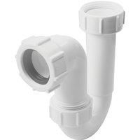 Flomasta Tubular Swivel P Tap White 32mm (147JN)