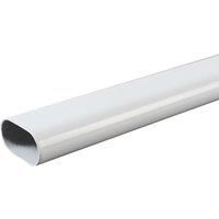 Essentials Tube White 1830mm x 30mm (158TA)