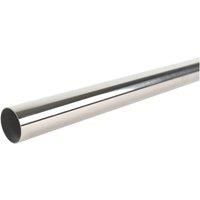 Essentials Tube Polished Stainless Steel 1000mm x 25mm (801TE)