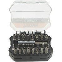 Titan 6.35mm Hex Shank Mixed Screwdriver Bits 33 Piece Set (507PR)