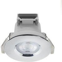 LAP Ubertas Fixed LED Downlight Polished Chrome 4W 450lm (725RE)