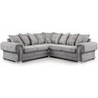 Victis Luxury Corner Sofa Scatterback 2 Corner 2 Grey