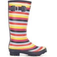 Regatta Womens Fairweather II Printed Wellingtons (Multi Stripe)