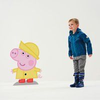 Regatta Kids Peppa Pig Muddy Puddle Waterproof Jacket - Oxford Blue - 2-3 Yrs