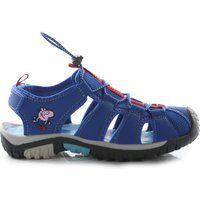 Regatta Peppa Pig Lightweight Sandals Imperial Blue True Red, Size: UK5.5