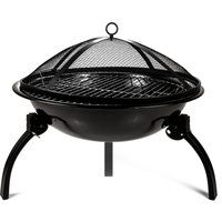 Regatta Black Firepit With Guard, Size: One Size