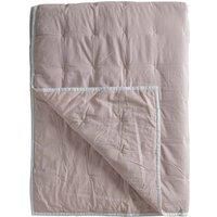 Emma Barclay Hampshire Cotton Stitch Bedspread White Blush 2400X2600mm