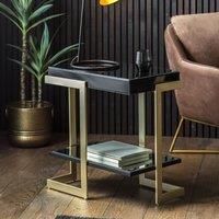 Vinicius Metal Side Table - Gold