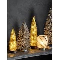 Gallery Brush Tree 20 Led Lights Gold