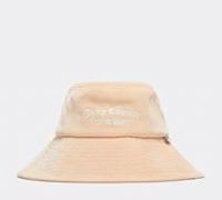 Juicy Couture Womens Claudine Bucket Hat - Beige - Size ONE SIZE