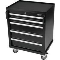 BUNKER Modular Mobile Cabinet, 5 Drawer, 646mm