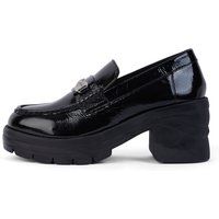 Kickers Edie Patent Leather Loafer - Black