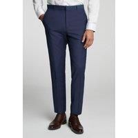 Ted Baker Slim Fit Blue Panama Men's Suit Trousers by Suit Direct