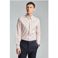 Ted Baker Mens Maelor Core Long Sleeve Shirt Smart Formal Pale Pink