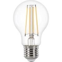 Wickes Non-Dimmable GLS Filament E27 5.9W Warm White Light Bulb - Pack of 4