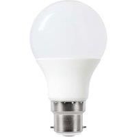 Wickes Non-Dimmable GLS Opal LED B22 8.8W Cool White Light Bulb - Pack of 4