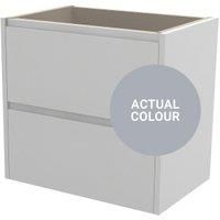 Duarti By Calypso Beaufort 600mm Slimline 2 Drawer Wall Hung Vanity Unit  Shadow Grey