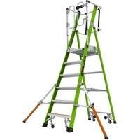 Little Giant 6 Tread Safety Cage Series 2.0 Ladder