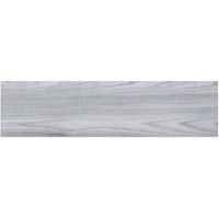 Wickes River Grey Wood effect Porcelain Wall & Floor Tile - 150 x 600mm - Single